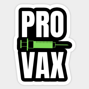 PRO VAX Sticker